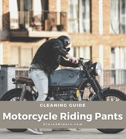 Motorcycle Riding Pants Cleaning Tips