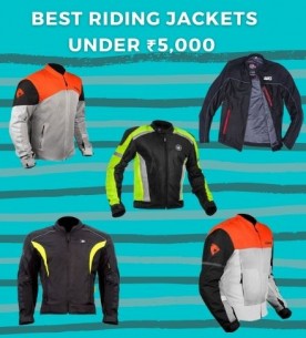5 best riding jackets under ₹5000/-
