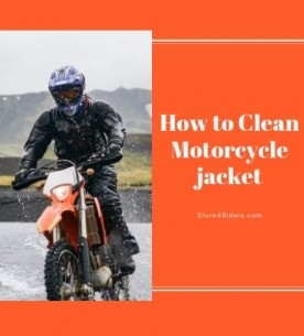 How do you wash a motorcycle jacket