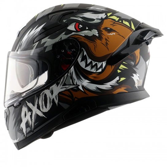 mt axxis falcon helmet black & orange Segment Scratch Gloss Motorcycle – Destination Moto first package MT- Falcon- Warrior A3- Off