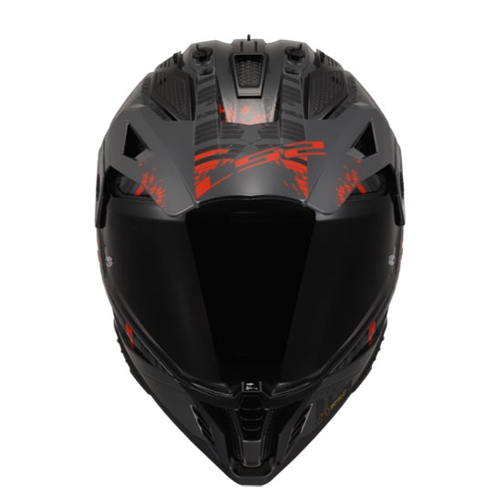 Buy LS2 MX436 Pioneer II Crazy Gloss Adventure Helmet | EMI & COD