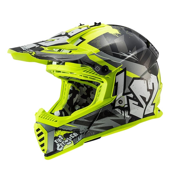 Buy LS2 MX437 Fast Evo Crusher Matt Helmet | Free shipping | EMI
