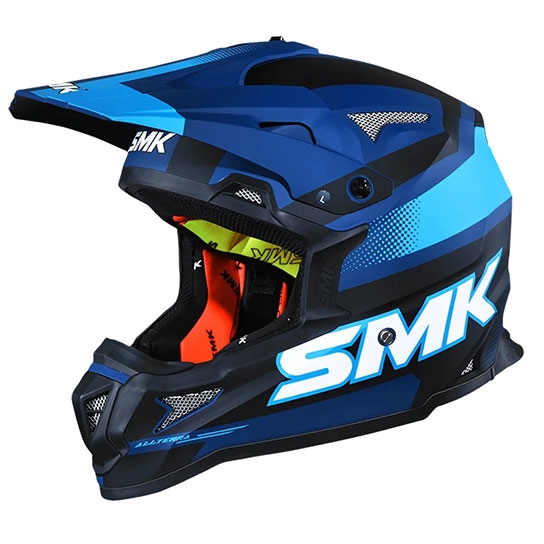 Buy SMK Allterra X-Throttle Off Road Matt Helmet Online | Rs