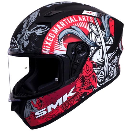 Buy SMK Stellar Samurai Gloss Helmet online @ Store4Riders.com|SMK