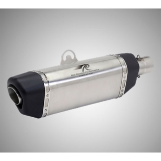 Red Rooster Vertex Exhaust Matte For Royal Enfield Himalayan