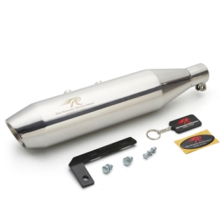 Red Rooster Stellar Exhaust For Interceptor 650 - Polish