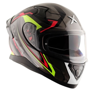 Axor Apex Roadtrip Matt Helmet - Black/Grey