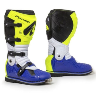 Forma Terrain Evolution TX Riding Boots - yellow/blue