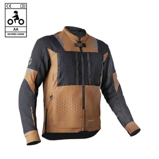 Rynox Outlander Pro Jacket - CE Certified Class AA Brown
