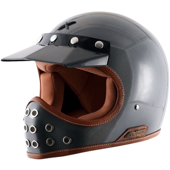 Buy Axor Retro Moto-X Matt helmet online | EMI available