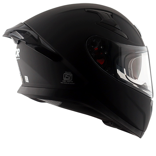Hunter Black Axor Helmets Stealth Axor Hunter Cornet Motorcycle