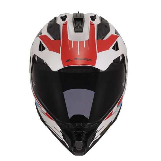 LS2 MX436 Pioneer II Namib Adventure Helmet (Gloss) | EMI & COD