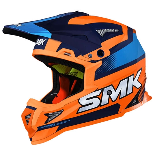 Buy SMK Allterra X-Throttle Off Road Matt Helmet Online Rs