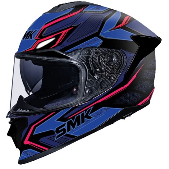 Buy SMK Titan Panther Fiber Gloss Helmet Online
