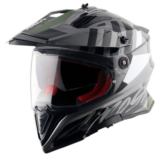 エンザイムローフード X-Cross Dual Visor Orbit Helmet