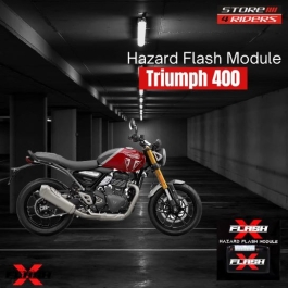 Buy Flash X Hazard Flash Module for Triumph 400 Online | Rs.2299.00