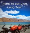 Items to carry on long Motorcycle Tour