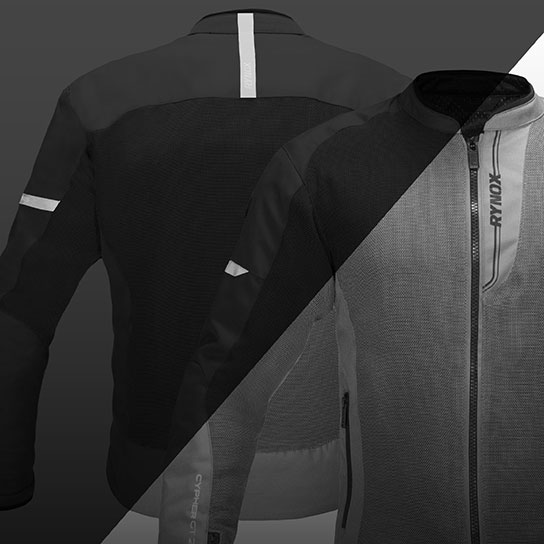 Rynox Cypher GT 2 Riding Jacket - Increased Low-Light Visibility