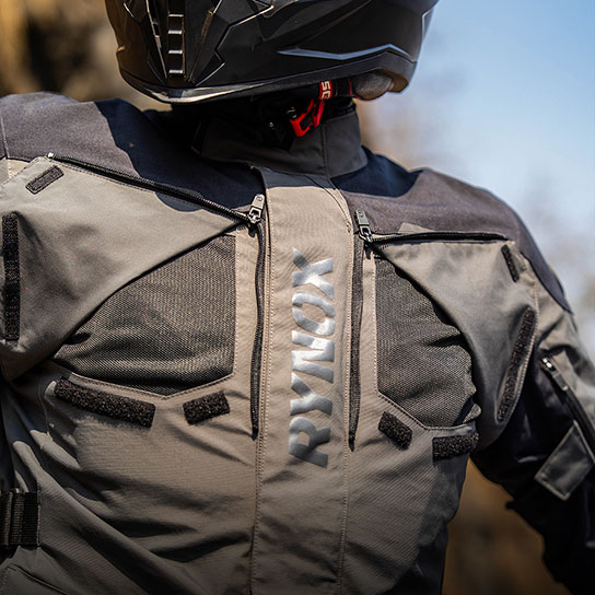 Rynox Advento Pro Riding Jacket AEROBURST Ventilation