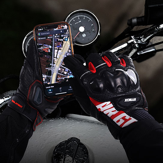 Rynox Air GT 2 Gloves - Touch Compatible