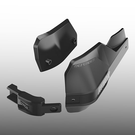 Rynox Defender Pro Handguards - Modular Configuration