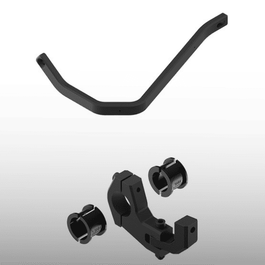 Rynox Defender Pro Handguards - High-Strength Aluminium