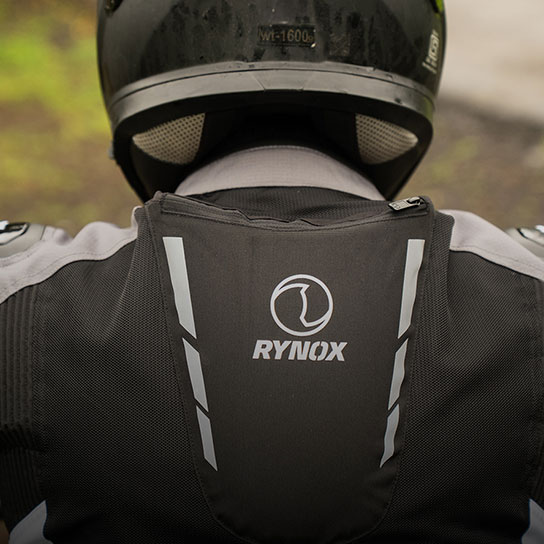 Rynox Delta GT Riding Jacket Back Hump