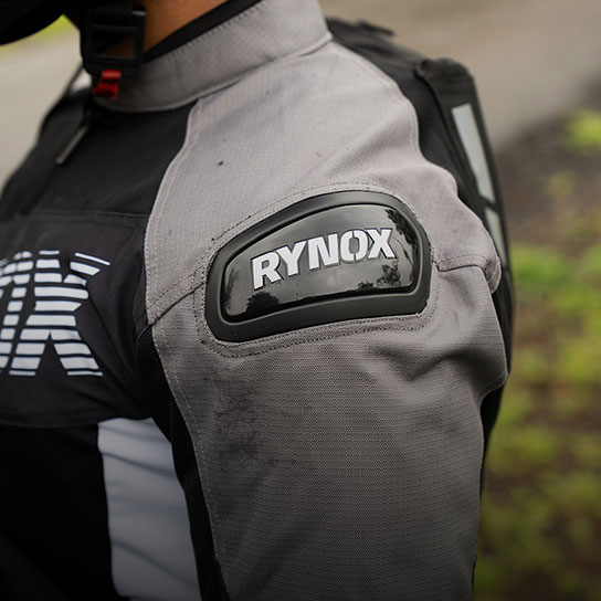 Rynox Delta GT Riding Jacket FAST-R Shoulder Sliders