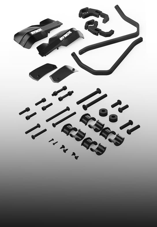 Rynox Defender Pro Handguards - Everything Included!