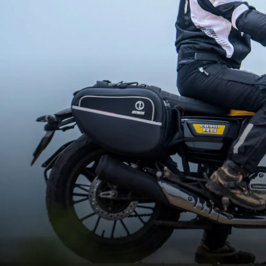 Rynox Nomad 2 Saddlebags - 60 Ltr - Stormproof Purpose-Built Form Factor