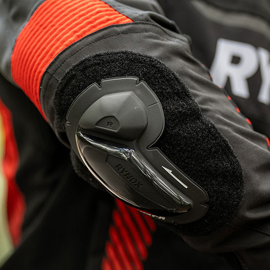 Rynox Apex Evo Riding Jacket FAST-R Elbow Sliders