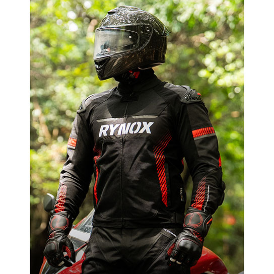 Rynox Apex Evo Riding Jacket Complete CE Certified Protection