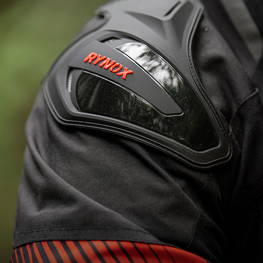 Rynox Apex Evo Riding Jacket FAST-R Shoulder Sliders