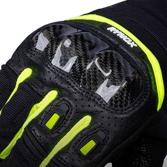 Rynox Striker GT Gloves Floating Carbon-FIber Knuckle Protector