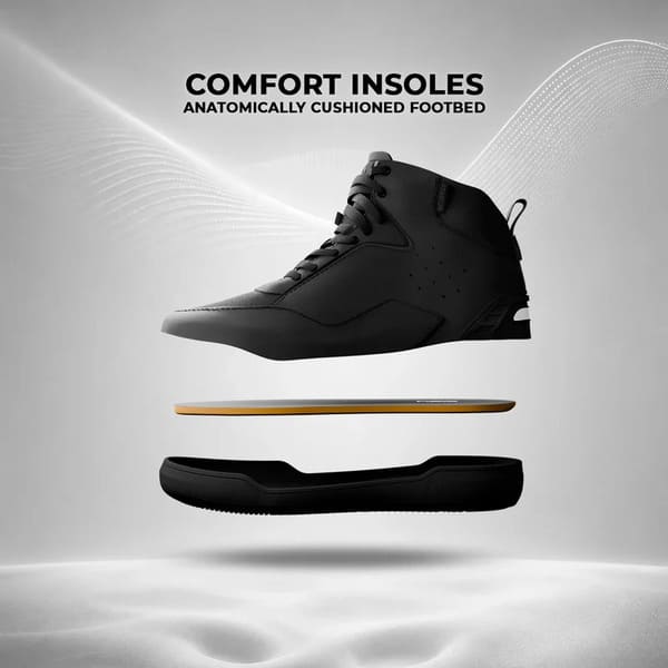 Clan Torque waterproof boots with D3O - comfort insoles